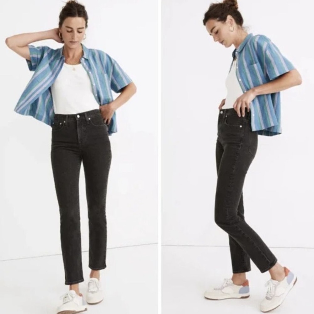 Madewell The Perfect Vintage Black Jeans